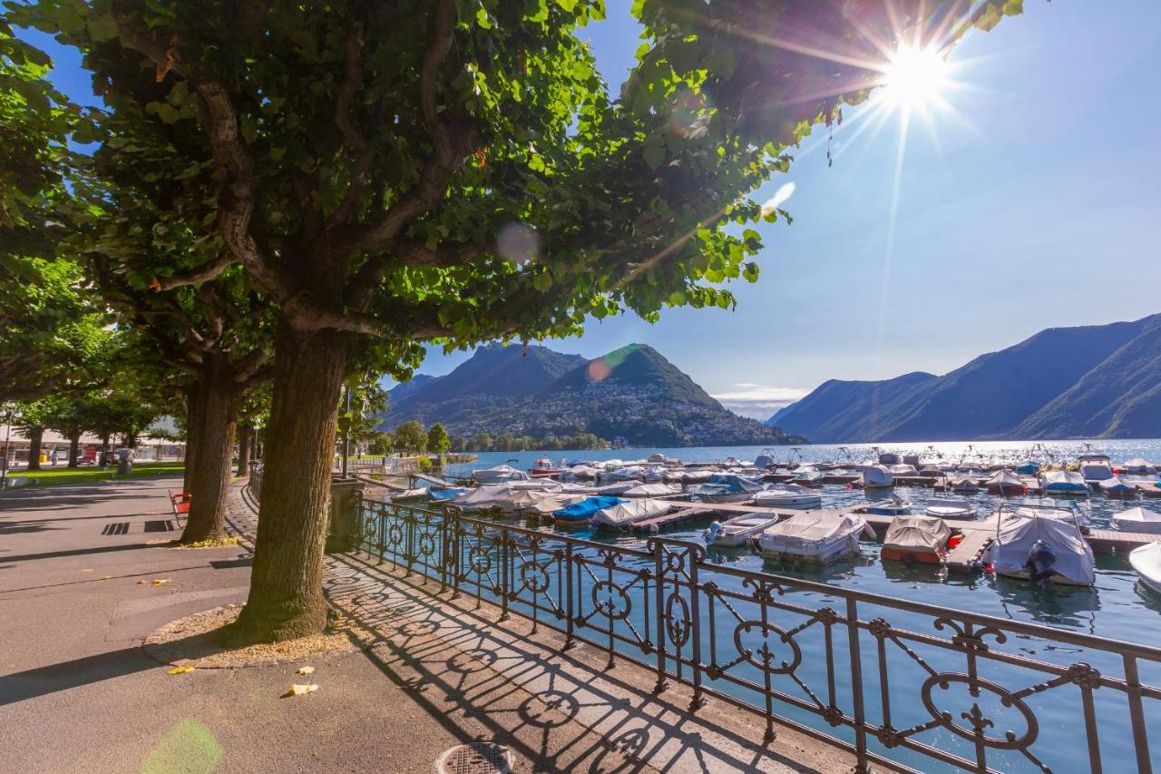 Boutique Apartments - Happy Rentals Lugano Eksteriør bilde