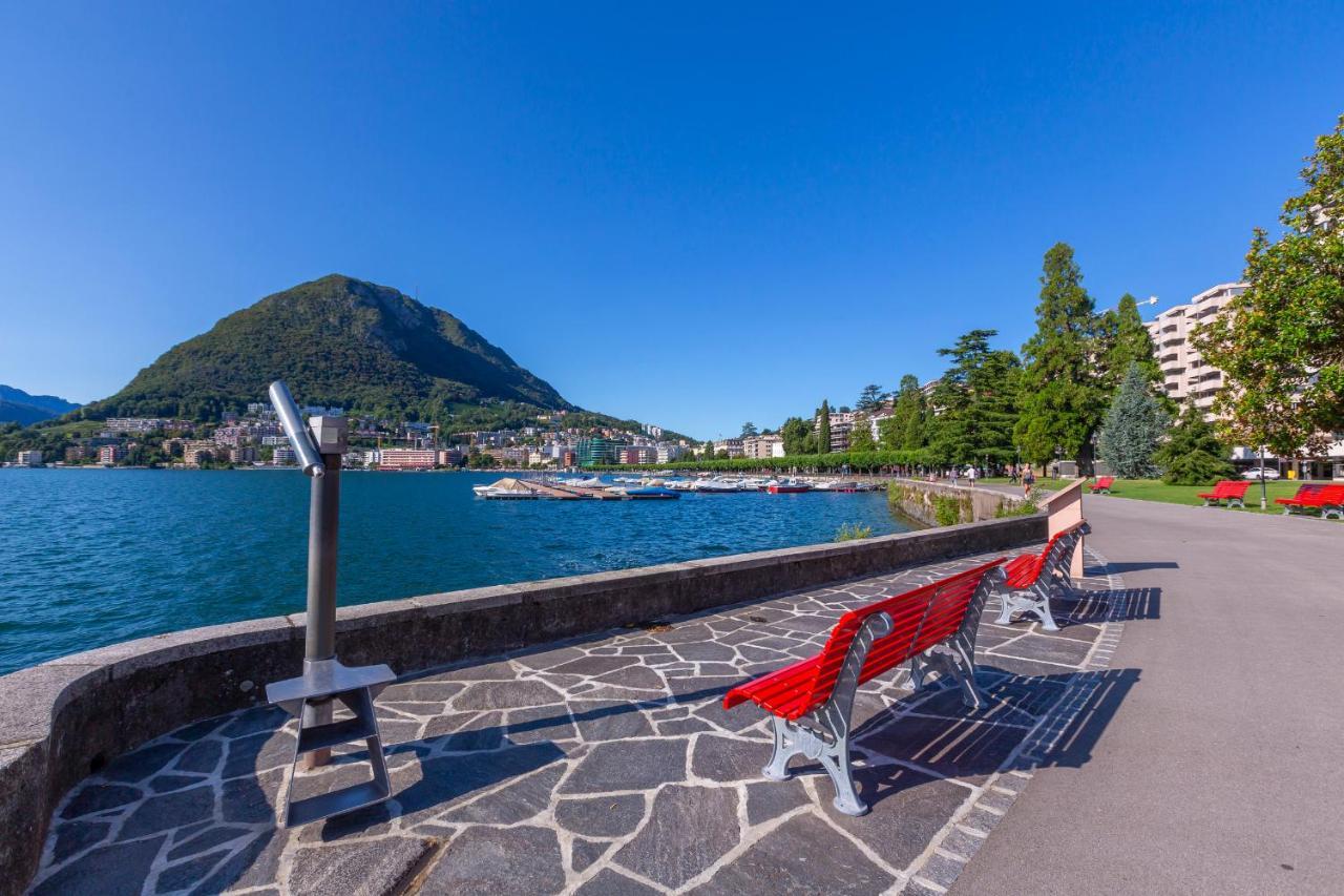 Boutique Apartments - Happy Rentals Lugano Eksteriør bilde