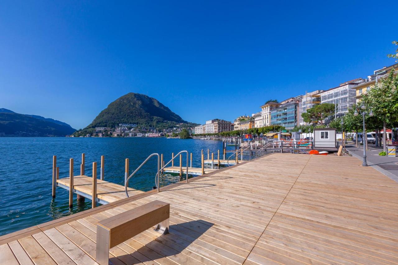 Boutique Apartments - Happy Rentals Lugano Eksteriør bilde